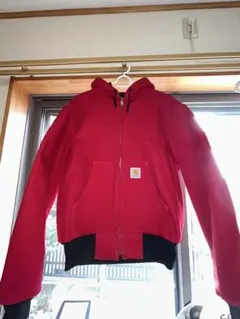 USA製90's カーハートアクティブジャケット　星タグ　裏地メッシュ　フェード