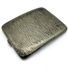 シガレットケース レトロ 磁力反応なし 銀製? 詳細不明 107g シガレットケース レトロ 磁力反応なし 銀製? 詳細不明 107g - メルカリ