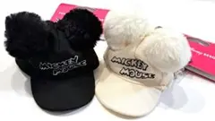 ポンポンキャップキーチェーン