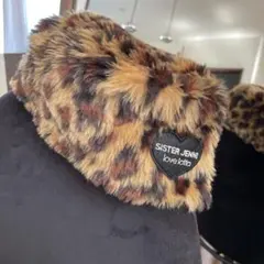 レオパード柄ファーハット