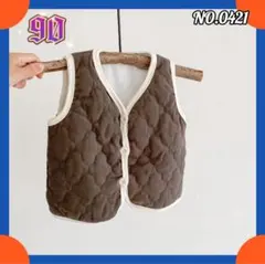 ベストガールズキッズ カジュアルベビー トップス中綿防寒アウターコートあったか