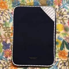 ネイビー A5 手帳カバー