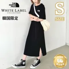 【韓国限定】1着のみ入荷　ノースフェイス　マキシワンピース　Sサイズ 韓国限定】1着のみ入荷 ノースフェイス マキシワンピース Sサイズ