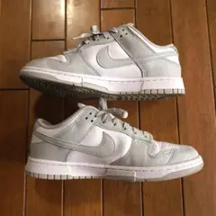 NIKE Dunk Low Grey Fog ホワイト/グレー　27cm