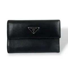 正規品　プラダ　折り財布　サフィアーノレザー　ブラック　y2k archive