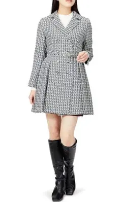 【0】 スナイデル ジャケットミニワンピ レディース ワンピース