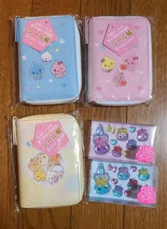 しずくちゃんシール帳全3種 ☆シールおまけつき☆