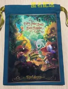 ティンカーベル 巾着 ポーチ　ファンタジースプリングス
