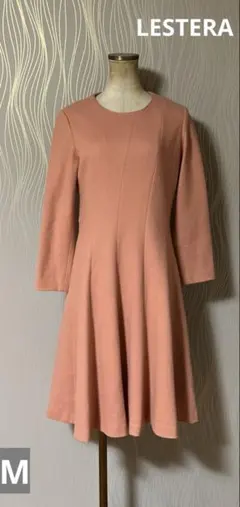 お値下げ‼️LESTERA レステラ　ウール　ワンピース
