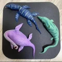 海の恐竜　&co 3点セット　③ デアゴスティーニ　アンドコ