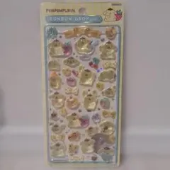ポムポムプリン ボンボンドロップシール第2弾