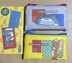 トムとジェリー フラットミニポーチ　ジェリー