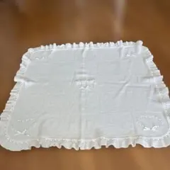 暖かい⭐︎未使用に近いFAMILIAR おくるみブランケット80cm x 80cm