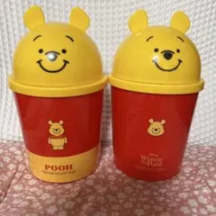 くまのプーさん ミニゴミ箱 2個セット