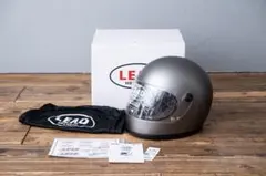 リード工業ヘルメット RX-100RⅡ マットダークシルバー　おまけつきのサムネイル