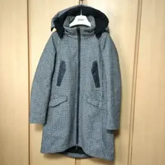 美品✨HERNO ヘルノラミナー ダウンコート　38 千鳥格子　レディース