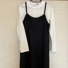 ブラック サロペット　サイズ150