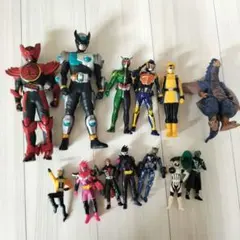 仮面ライダー 戦隊ヒーロー　ソフビ　フィギュアセット 13体
