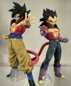 ドラゴンボール一番くじ スーパーサイヤ人4 孫悟空 ベジータ