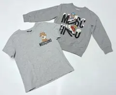 MOSCHINO モスキーノ キッズ Tシャツ トレーナー 2枚 100/130のサムネイル