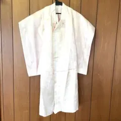 【大正ロマン】子供用 アンティーク 長襦袢 白 赤 菊 縮緬風 七五三 レトロ