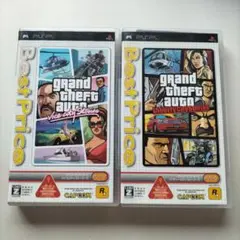 PSP グランドセフトオート　バイスシティ＆リバティシティ　2本セット