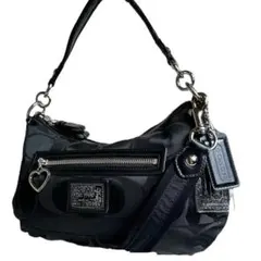 2025年最新】COACH ショルダーバッグ シグネチャー 黒の人気アイテム