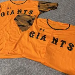 《2枚セットまとめ買い》GIANTS オレンジユニフォーム応援セット