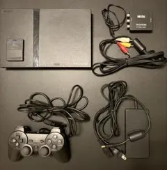 PS2 本体 薄型 SCPH-70000 セット HDMI変換メモリーカード付