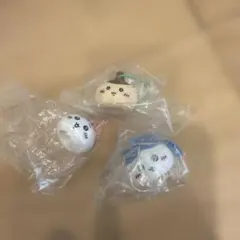 ちいかわ リップキャップマスコット ちいかわ ハチワレ くりまんじゅうセット