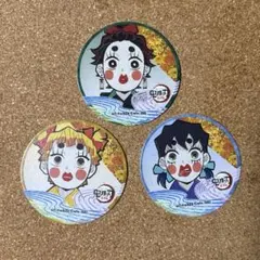 鬼滅の刃 ダイニング カフェ コースター 炭子・善子・猪子 - メルカリ