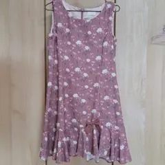 No.696 ロディスポット ノースリーブワンピース 新品