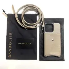 【新品／日本限定】BANDOLIER iPhone13Proケースライトトープ