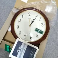 新品未使用】シチズン 電波掛け時計「ネムリーナルック」 4MY645-006