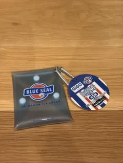 BLUE SEAL ブルーシール クリアポーチ ブルー