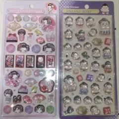 ボンボンドロップシール　舞妓さん　お相撲さん　正規品