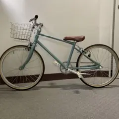 155】子供用自転車 子供車 ブリヂストン EX 黄緑 20インチ 変速付き