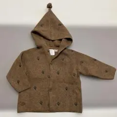 s*i様 ZARA BABY フード付きどんぐりカーディガン
