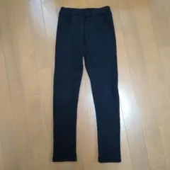 Bee des 裏起毛 レギンス 130㎝ 黒 ブラック ①