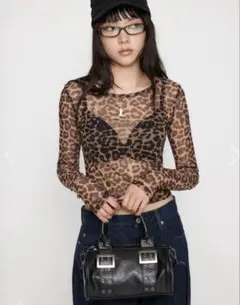 LAGUA GEM ROUND MINI BOSTON バッグ