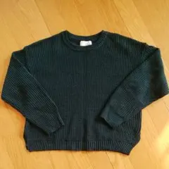 セーター　グリーン