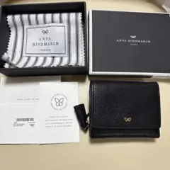 美品　ANYA HINDMARCH 三つ折り財布 PEEPING EYESのサムネイル