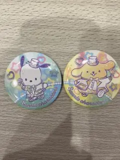 ポムポムプリン、ポチャコの缶ミラー