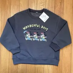 【新品・未使用・タグ付】西松屋 裏起毛トレーナー 120