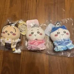 ちいかわ ハチワレ うさぎ エポス マスコット ぬいぐるみ 4点セット ちいかわ ハチワレ うさぎ エポス マスコット ぬいぐるみ 4点セット