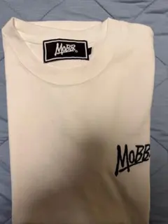 MOBB ホワイト Tシャツ　Mサイズ