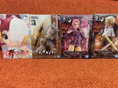 【新品未開封】ワンピース　フィギュア4点セット　ウタ、ルフィ等