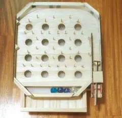 木製手作り スマートボール レトロゲーム 本体 知育玩具 - メルカリ