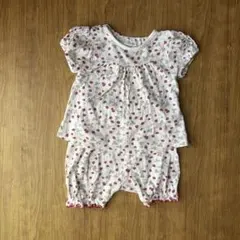 【Baby】いちご柄パジャマ　80cm