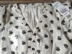 ヌキテパ Cotton Dobby Stripe Flower Print Al - メルカリ